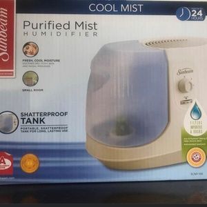 NIB Sunbeam Purifying Cool Mist Humidifier
